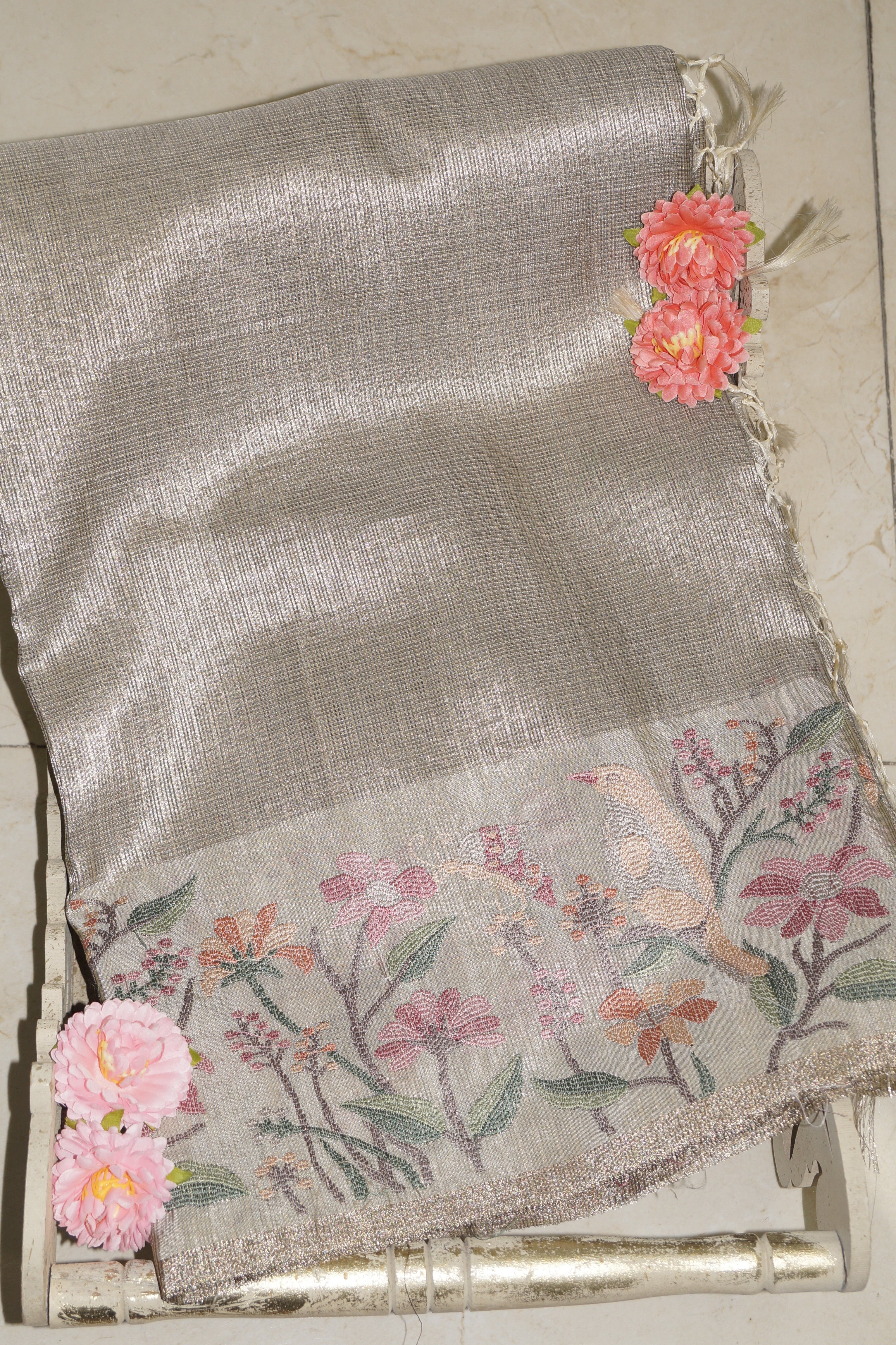 Cotton Tissue Saree