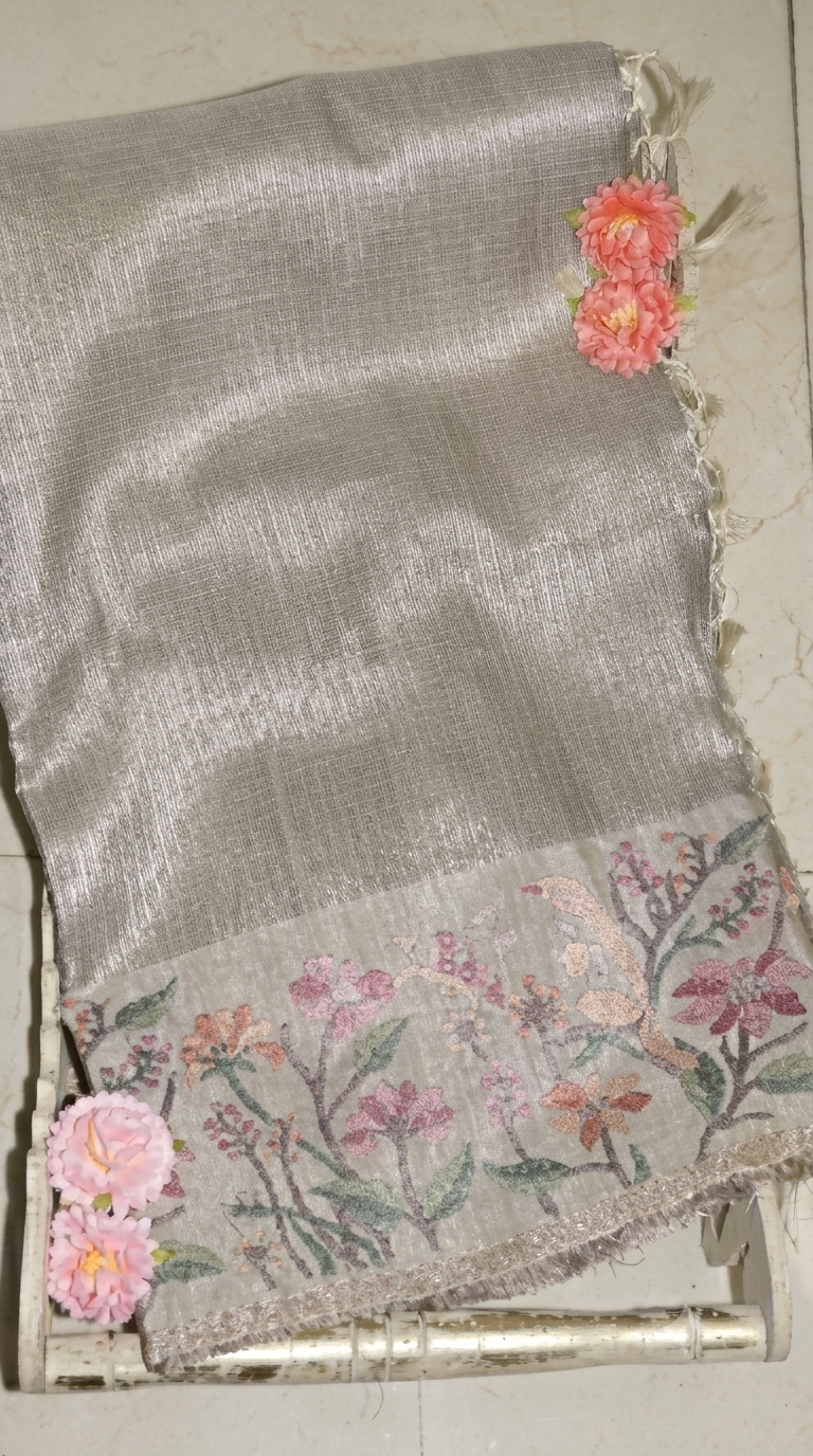 Cotton Tissue Saree