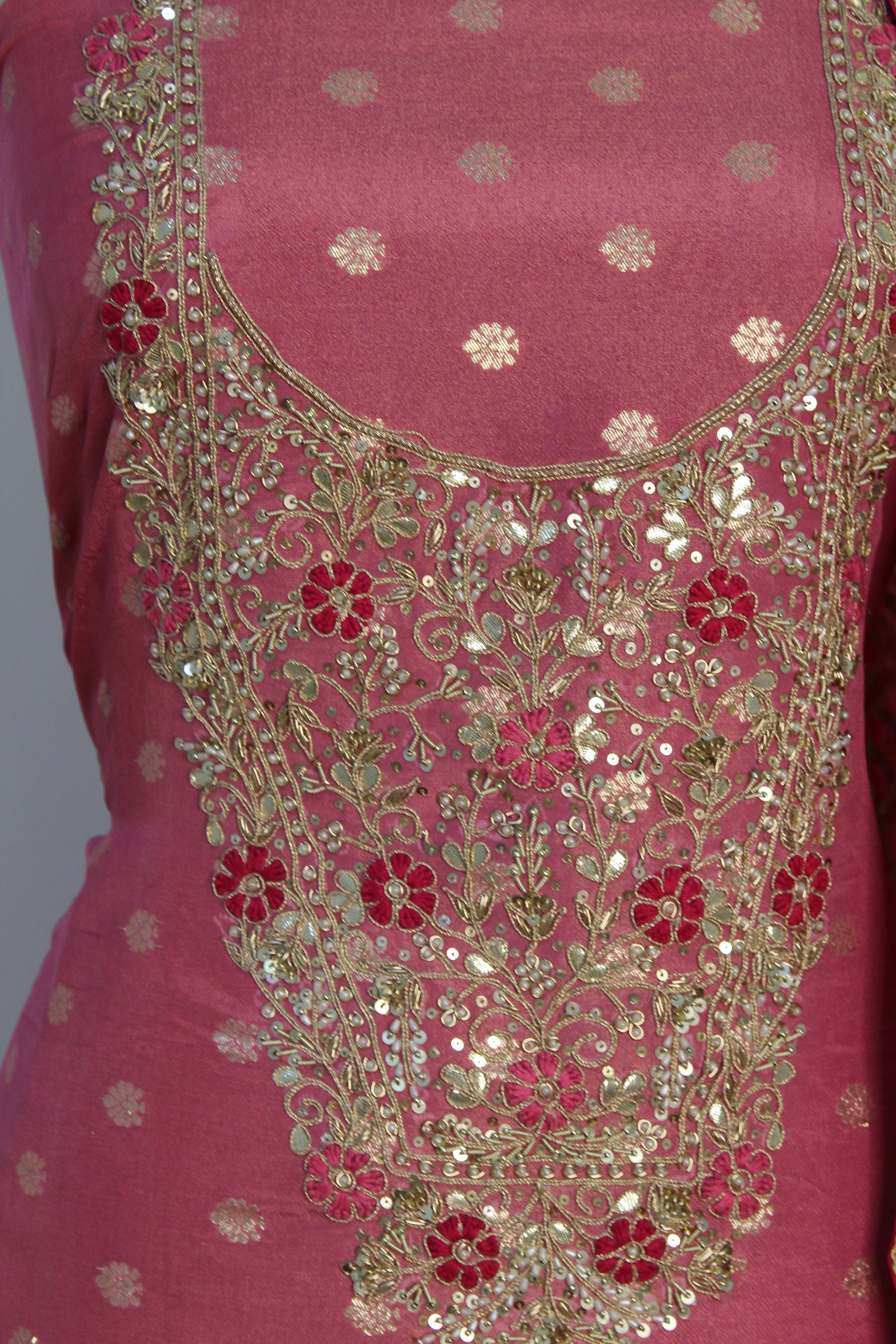Banarsi Dupaata Un-Stitched Suit Fabric