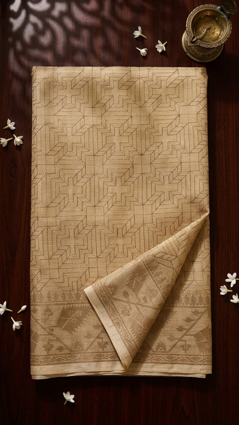 Cotton Tissue Saree